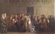 Louis Leopold  Boilly An Artists' Party in the Studio of Isabey (mk05) France oil painting reproduction